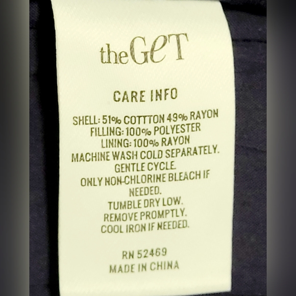 🔥NWT The Get Women’s XL Quilted Cropped Bomber Jacket - Picture 15 of 16